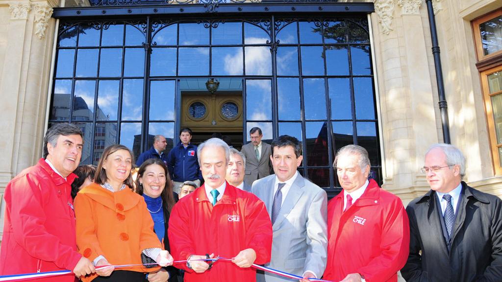 Inaugurada primera etapa de la restauración del Palacio Braun Menéndez