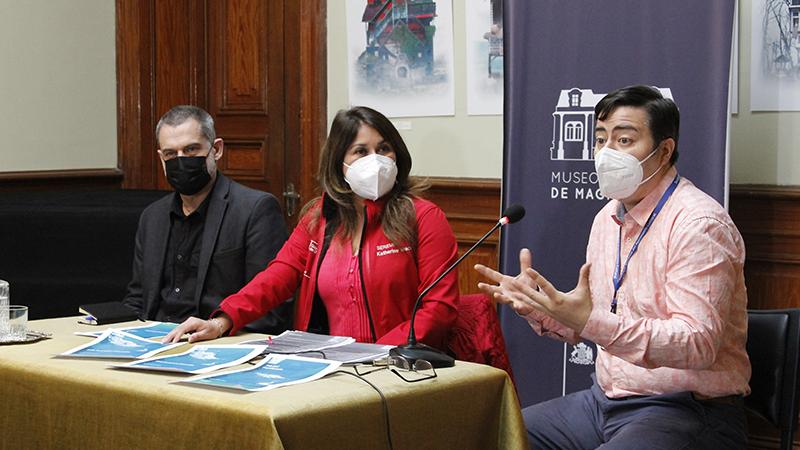 Conferencia de prensa por el Día del Patrimonio Cultural Regional realizada en el Museo Regional. 