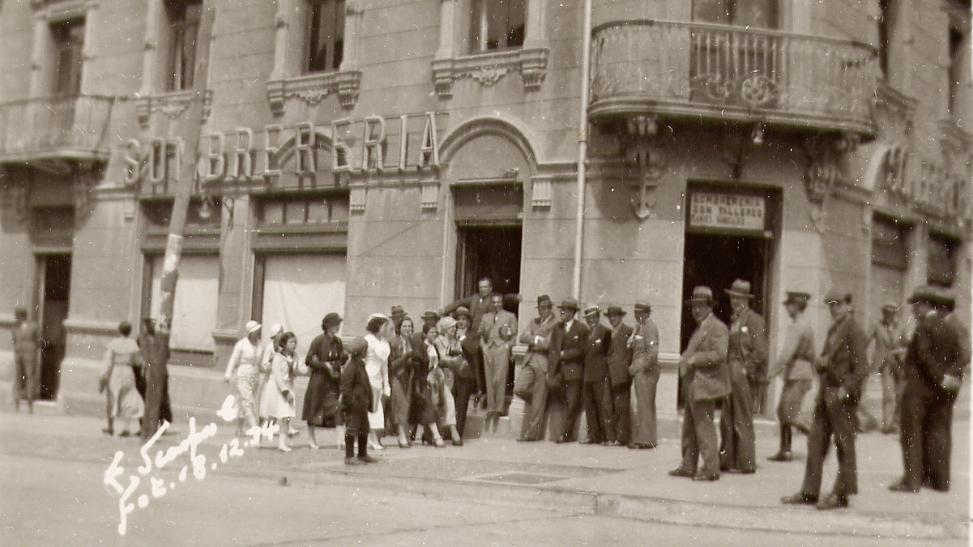 Sombrerería con Taller de Manuel González, Punta Arenas 1934