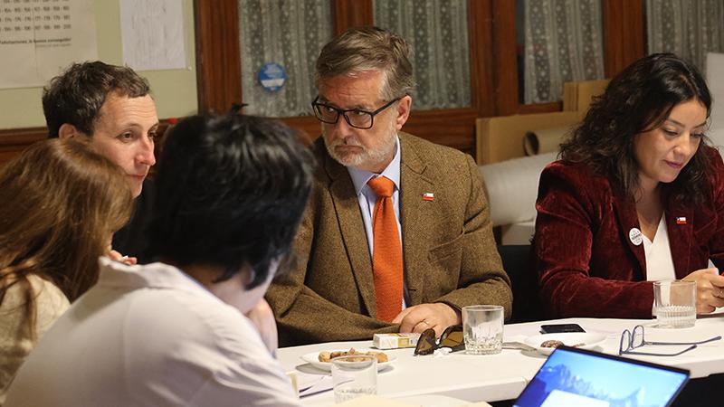Visita del Ministro de las Culturas, las Artes y el Patrimonio Francisco Undurraga Gazitúa visito el Museo Regional .