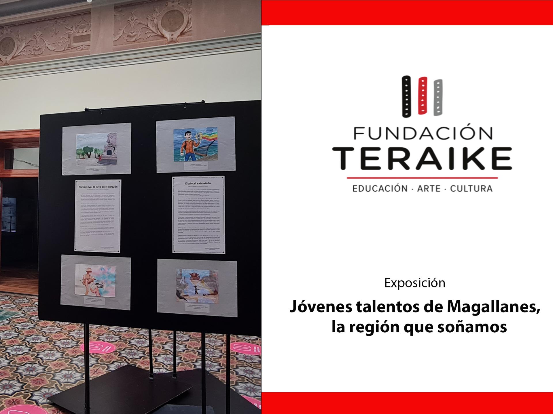 Exposición Jóvenes talentos de Magallanes, la región que soñamos