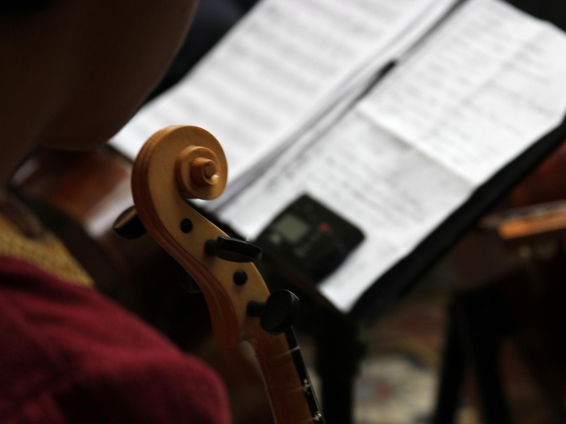 Prueba de piano de estudiantes