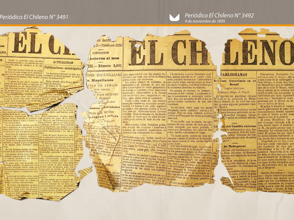 Publicación de los números de "El Chileno"