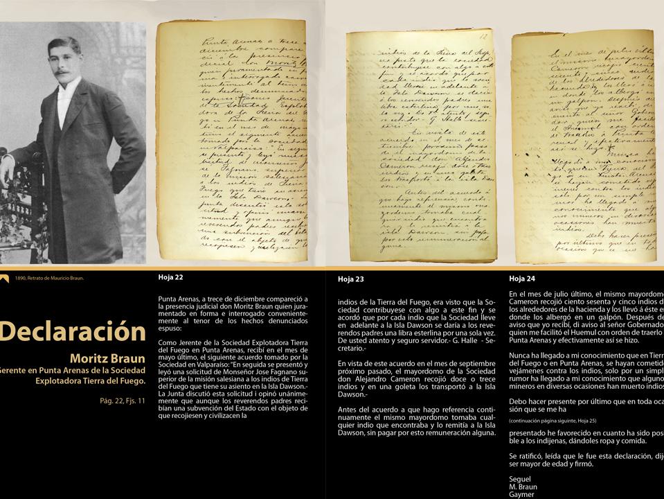 Declaración de Mauricio Braun