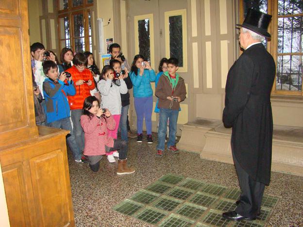 Don Manuel participando de la actividad