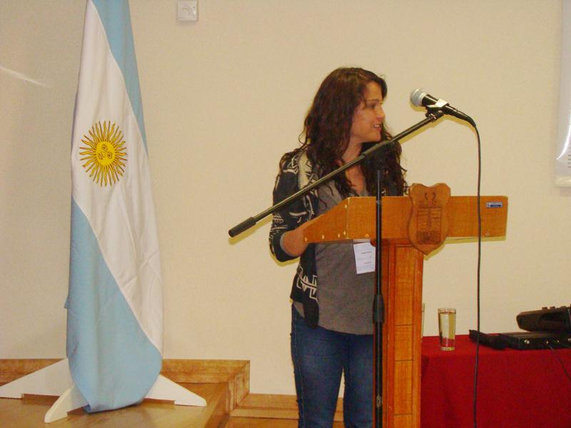 Andrea Vivar, del  Museo De Historia Natural de Valparaiso