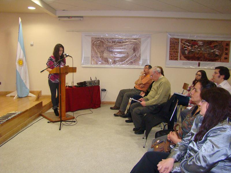 Carolina Vidal. del Museo Maggiorino Borgatello de Punta Arenas