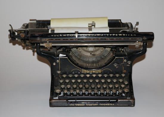 Máquina de escribir de José Grimaldi