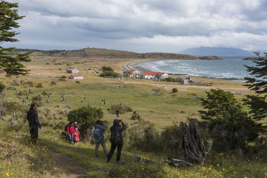 Participantes de Residencia Tiempo Profundo en Puerto Yartou