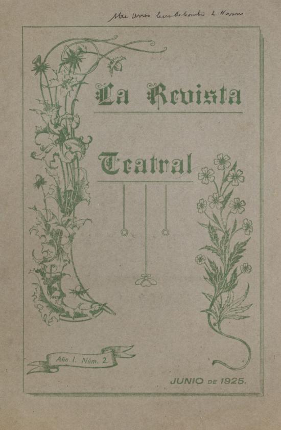 La Revista Teatral, n.º 2