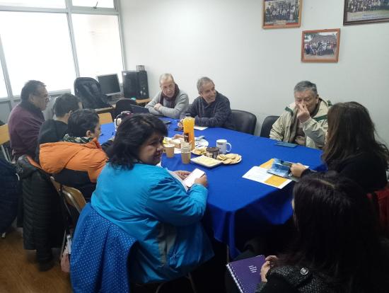Reunión de trabajo con representantes de la sociedad civil