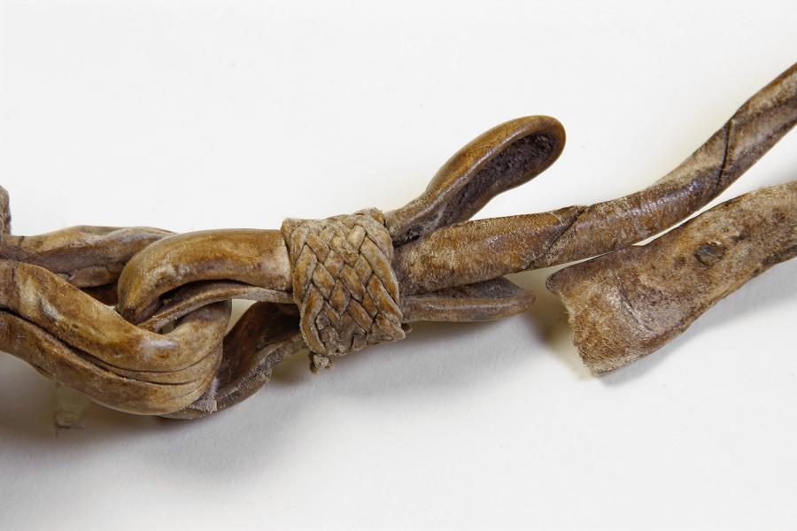 Aro y anillo (detalle de boleadora de tres piezas) Aro y anillo (detalle de boleadora de tres piezas)