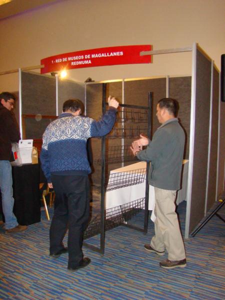 Montaje de la exposición