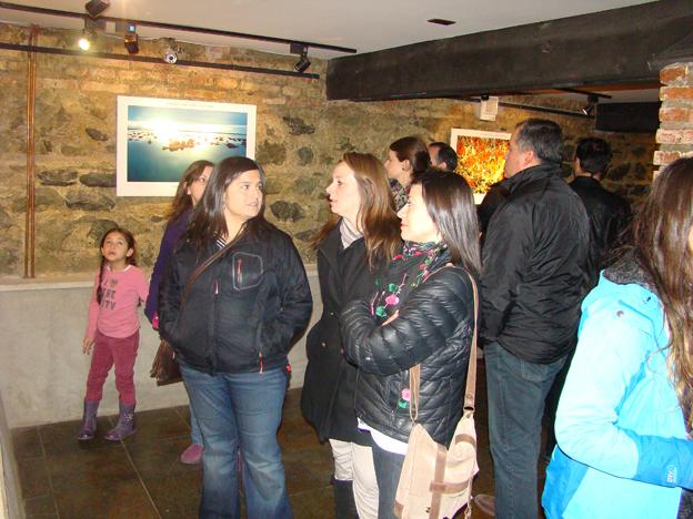 Asistente a la exposición