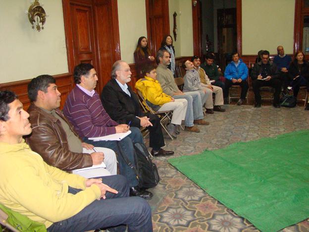 Asistentes al taller