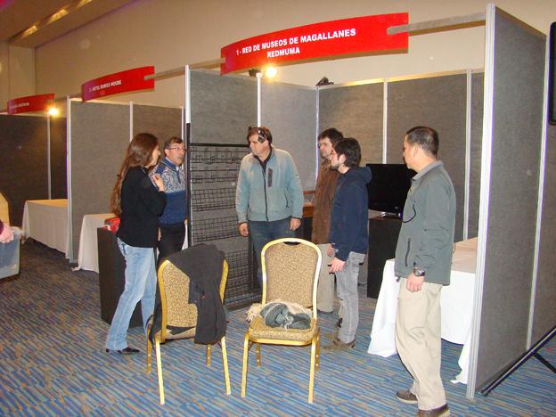 Preparación del stand