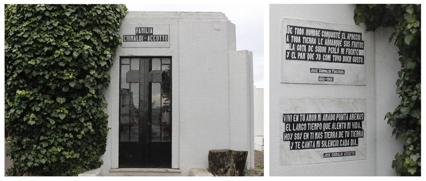 Mausoleo y lápidas de la familia Grimaldi