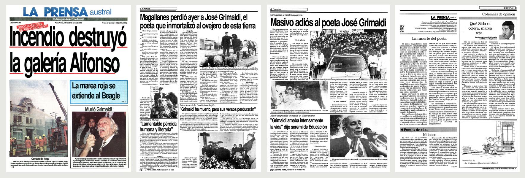 Multitudinario adiós a Grimaldi