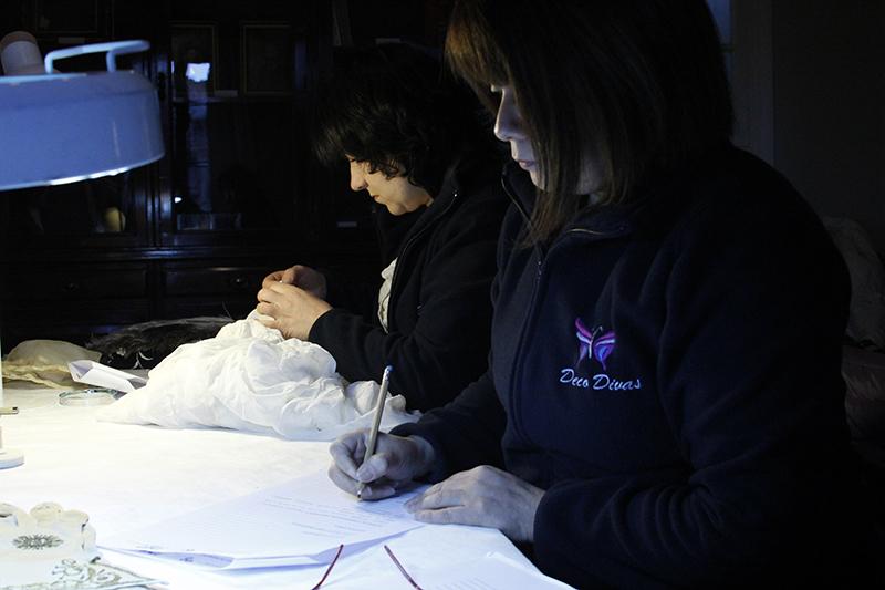 María Ines Águila y Sandra Ruiz