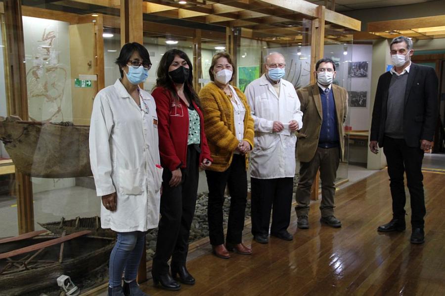 Autoridades y representantes de algunos museos regionales