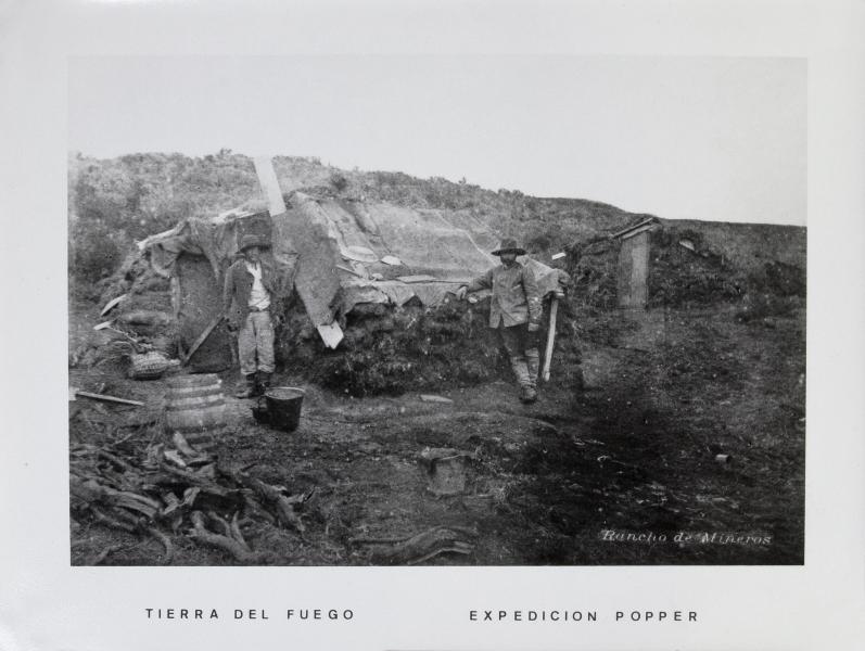 Rancho de mineros, expedición Popper Rancho de mineros, expedición Popper