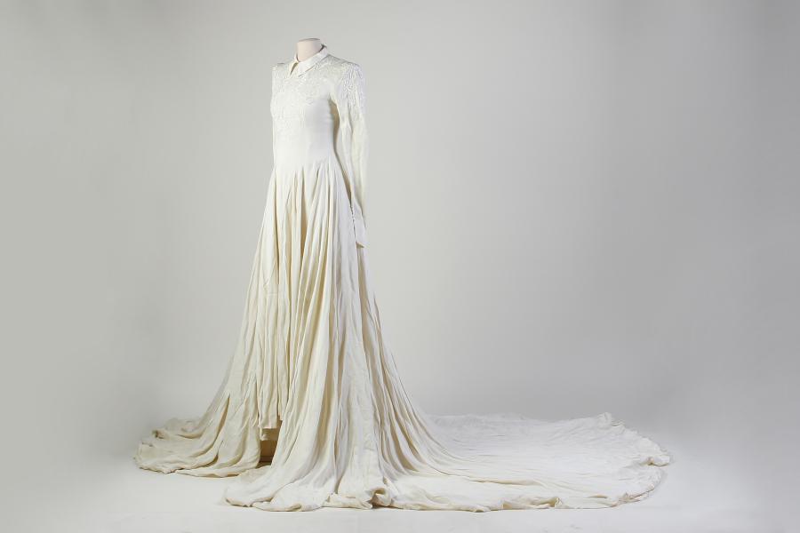 Vestido de novia de la casa de alta costura &quot;Maison Carrau&quot;, Argentina.