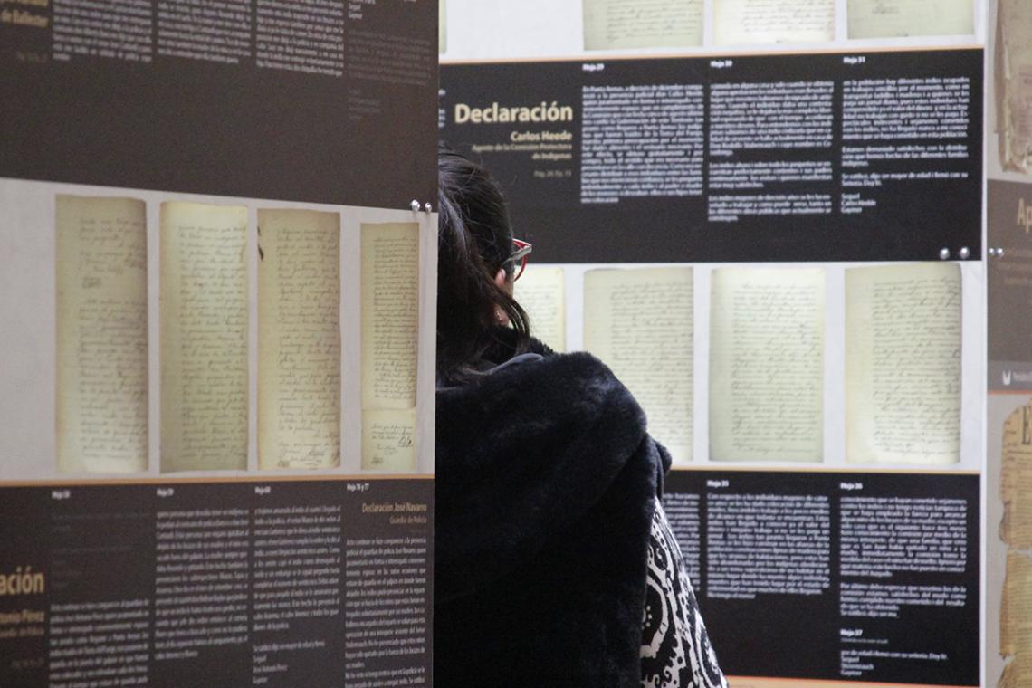 Exposicion_Vejámenes inferidos a indígenas de Tierra del Fuego, Punta Arenas 1895